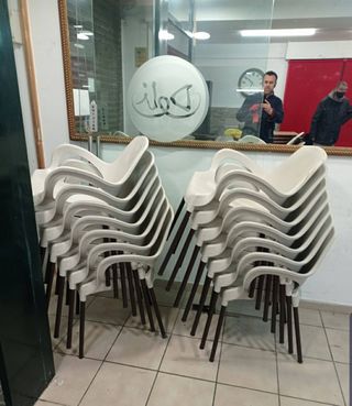 Conjunto 4 Sillas + 1 Mesa bar restaurante