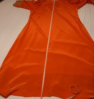 Abito completo pakistano arancione