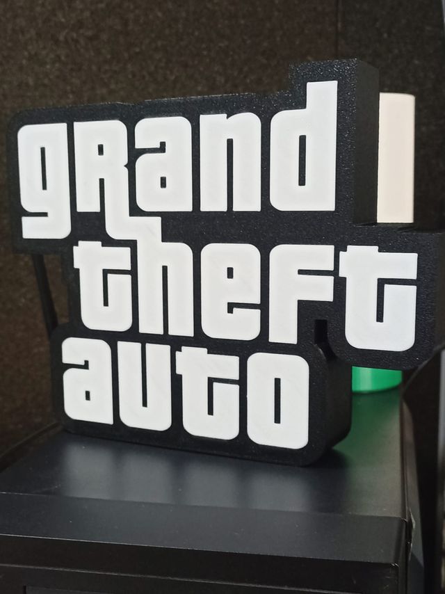 Grand Theft Auto LED RGB! Caixa de luz! decorativo