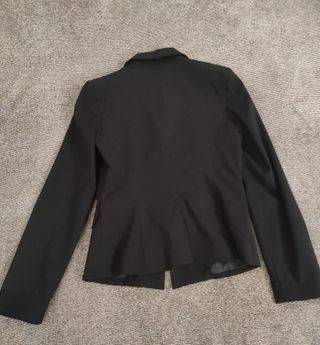Blazer nero, giacca da abito firmato donna 