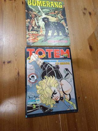 2 tebeos TOTEM y BUMERANG