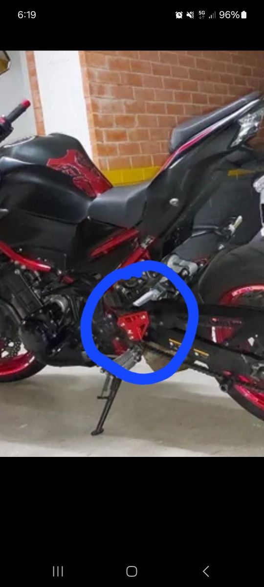 Kawasaki z900 Tapas laterales