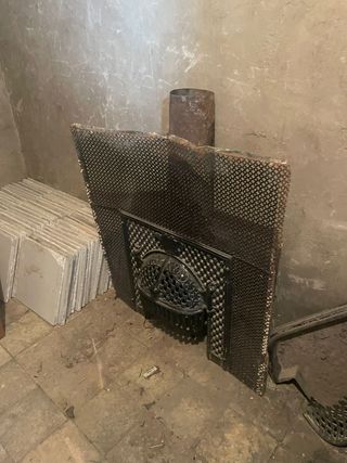 Chimenea Mármol de Carrara