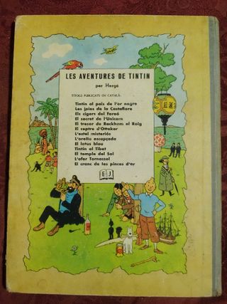 TINTIN TEMPLE SOL PRIMERA