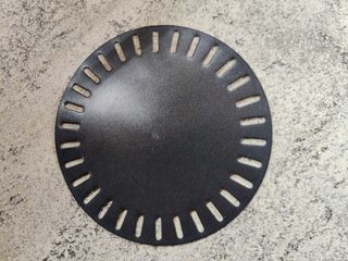 Bistecchiera cm 24 cottura con acqua per gas