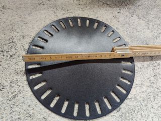 Bistecchiera cm 24 cottura con acqua per gas