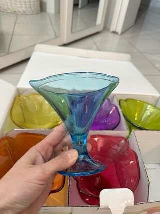 Servizio 6 coppette Kasanova Nuove!