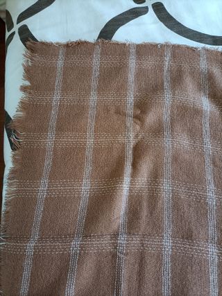 Bufanda grande color camel