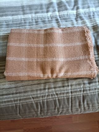 Bufanda grande color camel