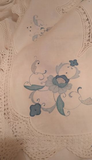 Tovaglia in organza di lino