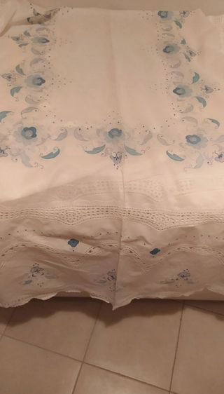 Tovaglia in organza di lino