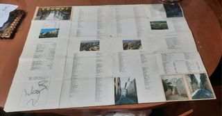 MAPA ANTIGUO DE ZAMORA. 1986.