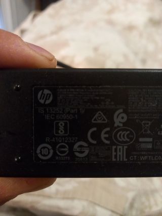 Cargador hp original