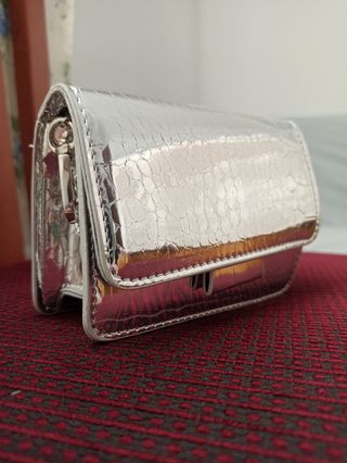Mini Bolso plateado de Shein