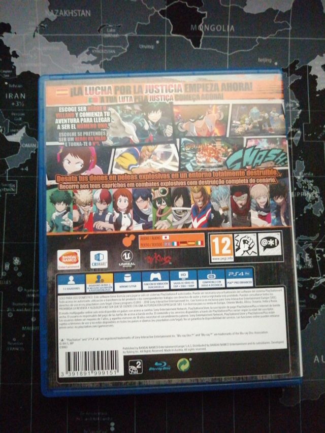 My hero one's justice ps4