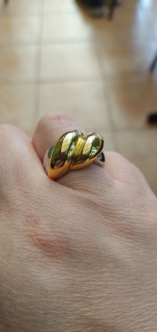 Anillo diseño Luxury de acero  Titanio