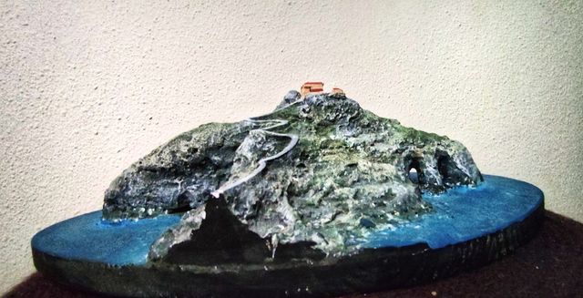 San Juan de Gaztelugatxe maqueta