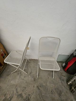 Sillas plegables a estrenar