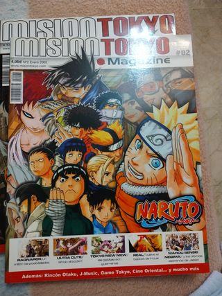 Revista manga Misión Tokyo, 1, 2, 3 (2004/05)