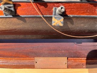 Barco maqueta fragata española S XVIII