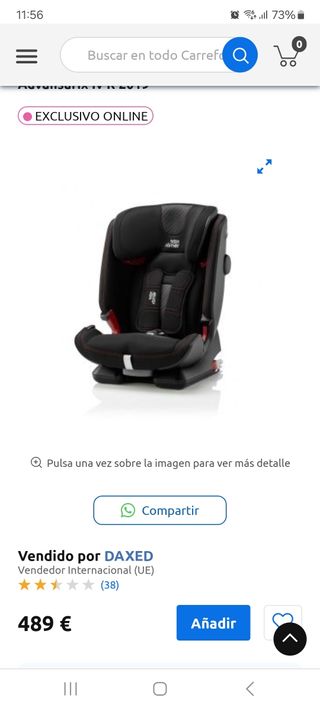 Silla Coche Britax Romer
