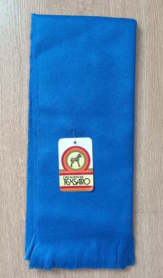 Bufanda Creaciones Texsaro Azul