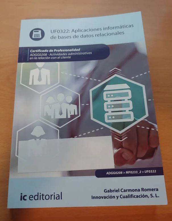 Libro Aplicaciones informáticas de bases de datos