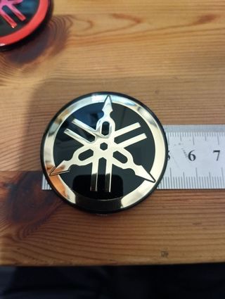 2 EMBLEMAS YAMAHA 50mm [Envío gratis ordinario]