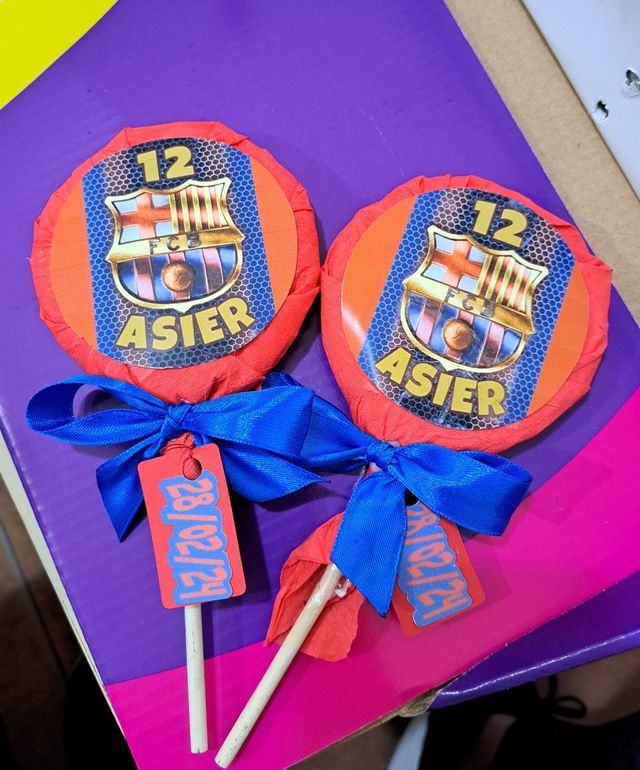 Piruletas personalizadas