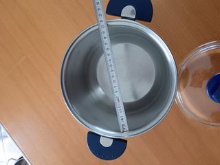 Pentola diam. 20 prof. 14 cm inox 18/10