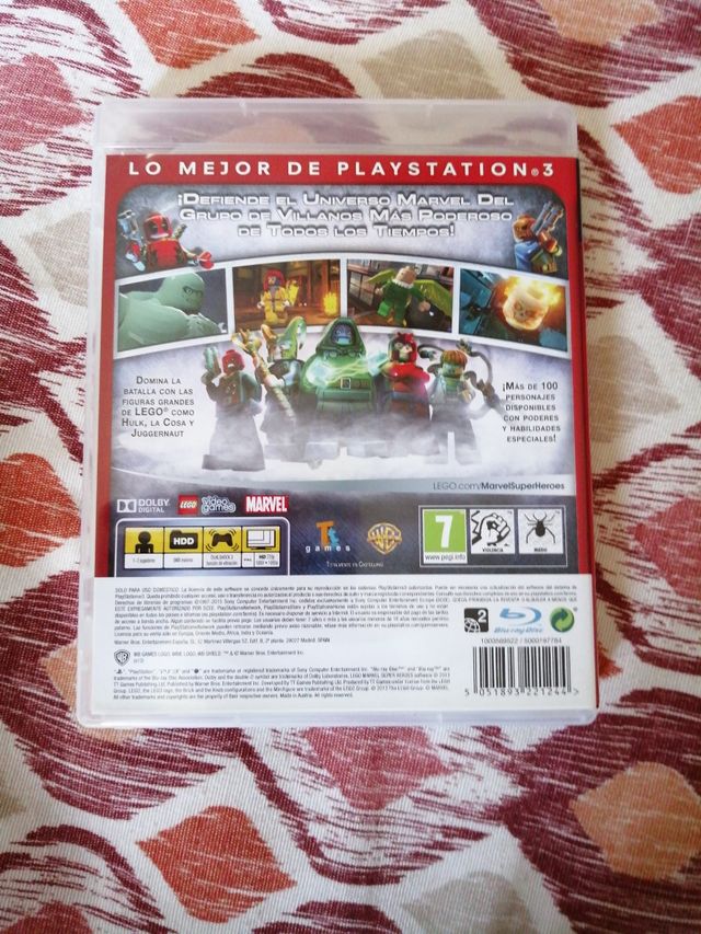 Lego marvel super heroes ps3