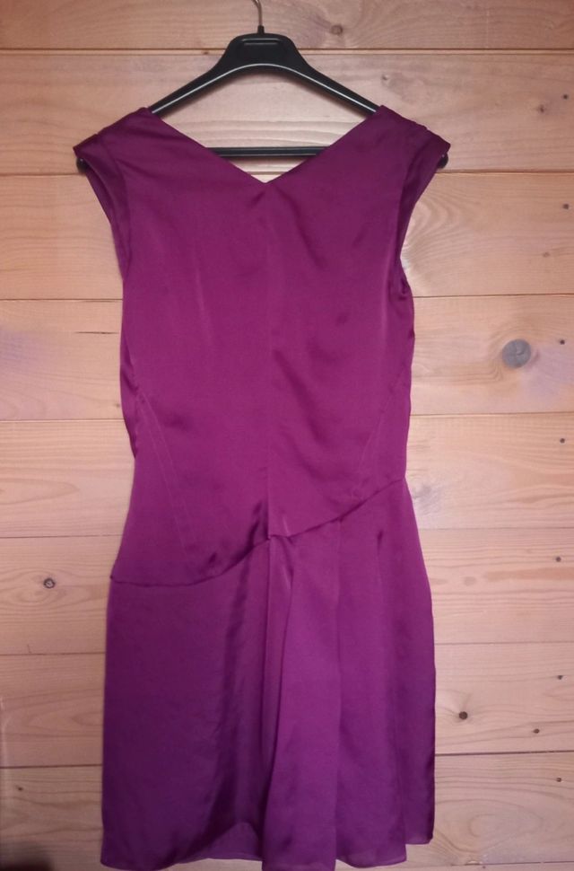 Abito al ginocchio C'N'C fucsia