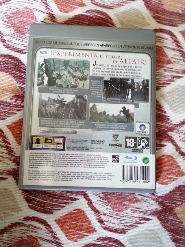 Assassis'S CREED platinum ps3