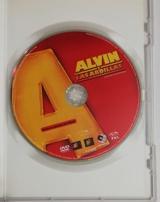 Lote Dvd Alvin y las ardillas 5€
