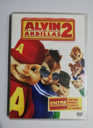 Lote Dvd Alvin y las ardillas 5€