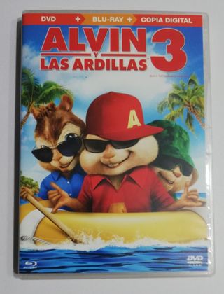 Lote Dvd Alvin y las ardillas 5€