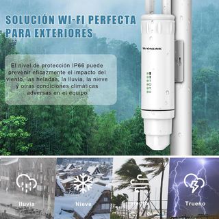 WONLINK Punto de Acceso WiFi PoE 5 / 2,4 GHz