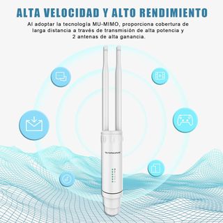WONLINK Punto de Acceso WiFi PoE 5 / 2,4 GHz