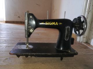 Máquina de coser antigua