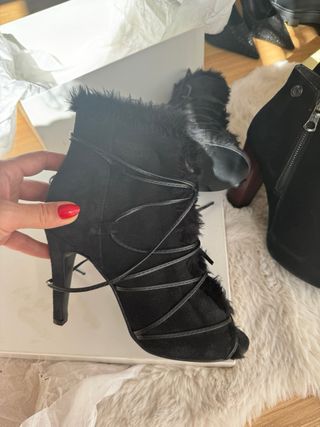 Botin elegante & Botin plataforma