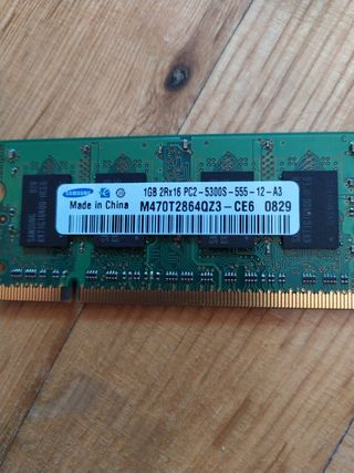 Memoria RAM Samsung 