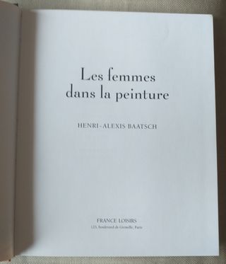 LAS MUJERES EN LA PINTURA. ARTE.