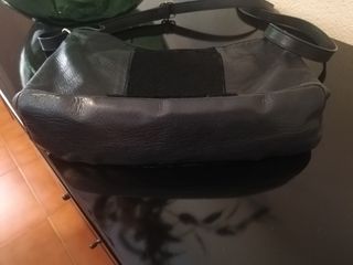 Bolso BIBA de piel y pelo animal 