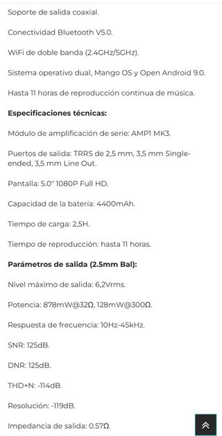 Reproductor Hi-Fi IBASSO DX240 con Android 11!!