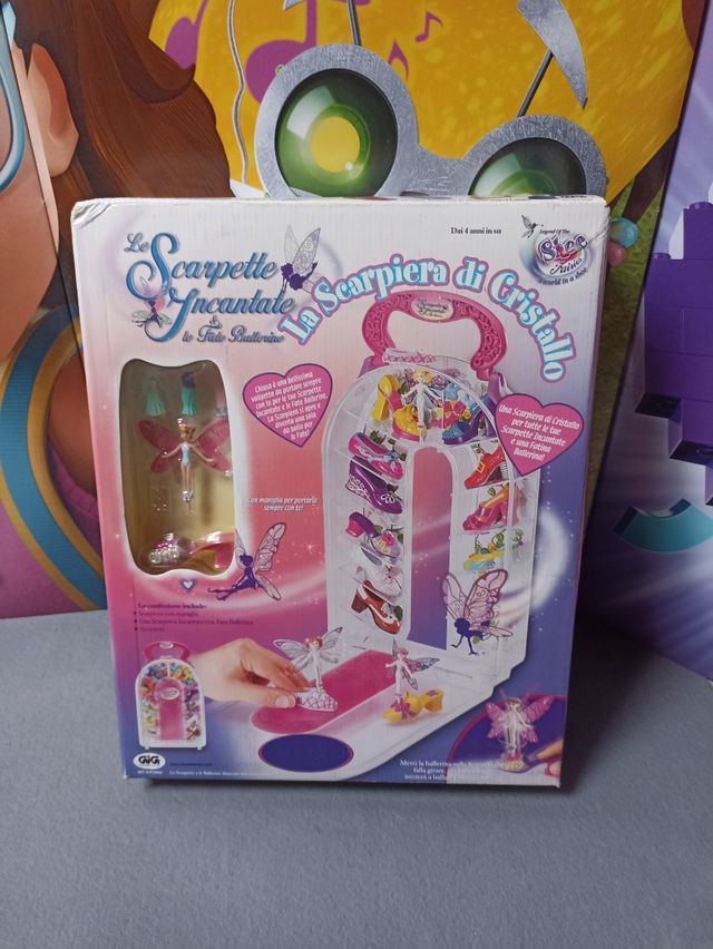 Gioco bambina scarpette incantate scarpiera di cri