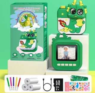HANGRUI - CÁMARA DE FOTOS INFANTIL INSTANTÁNEA.
