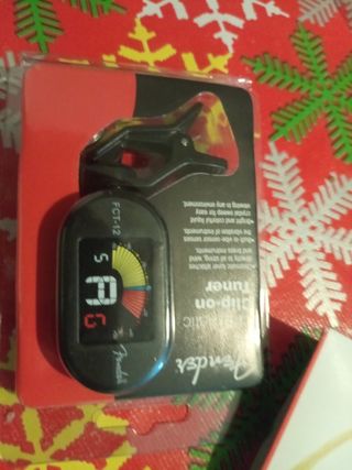 Sintonizador de guitarra eléctrica fender