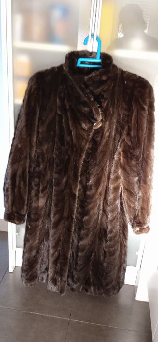 Abrigo tipo visón