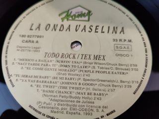 Vinilo La Onda Vaselina