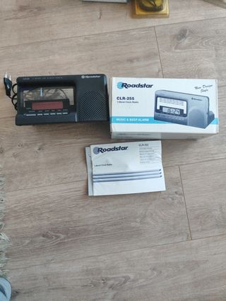 Despertador radio Roadstar